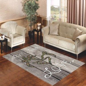 Browning Live Laugh Love 2 Living Room Carpet Rugs Area Rug For Living Room Bedroom Rug Home Decor