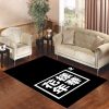 Bts Papilon Logo Living Room Carpet Rugs Area Rug For Living Room Bedroom Rug Home Decor