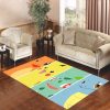 Bulbasaur Squirtle And Charmander Pikachu Living Room Carpet Rugs Area Rug For Living Room Bedroom Rug Home Decor