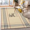Burberry Ver2 Area Rug For Christmas Bedroom Rug Home Decor Area Rug For Living Room Bedroom Rug Home Decor