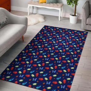 Butterfly Garden Area Rug Carpet Carpets Area Rug For Living Room Bedroom Rug Home Decor