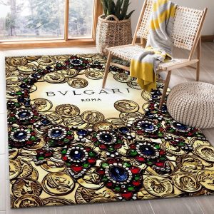 Bvlgari Rug Fashion Brand Rug Christmas Gift Us Decor