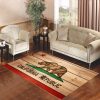 California Flag Wood Living Room Carpet Rugs Area Rug For Living Room Bedroom Rug Home Decor