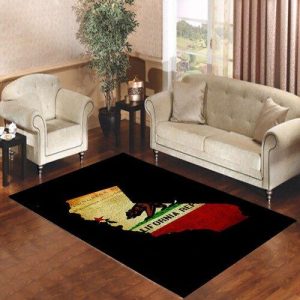 California State Grunge Living Room Carpet Rugs Area Rug For Living Room Bedroom Rug Home Decor