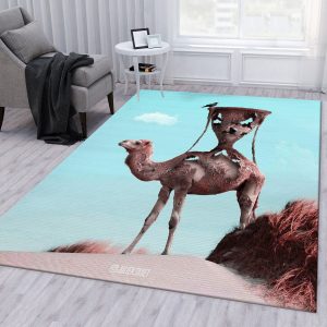Camel Area Rug Living Room Rug Christmas Gift Decor Area Rug For Living Room Bedroom Rug Home Decor