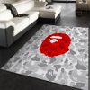 Camo Bape Monkey Hypebeast Area Rugs Fashion Brand Rug Christmas Gift Us Decor