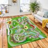 Cars Game Board Racing Competition Rug Kids Rug Room Decor