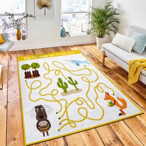 Cartoon Education Will Continue Logical Carpet Rug City Rug Room Decor
