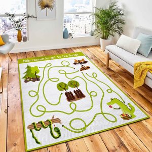 Cartoon Education Will Continue Logical Rug Carpet Nursery Rug Room Decor