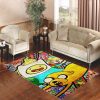 Cartoon Network Adventure Time Jake And Finn 3 Living Room Carpet Rugs Area Rug For Living Room Bedroom Rug Home Decor
