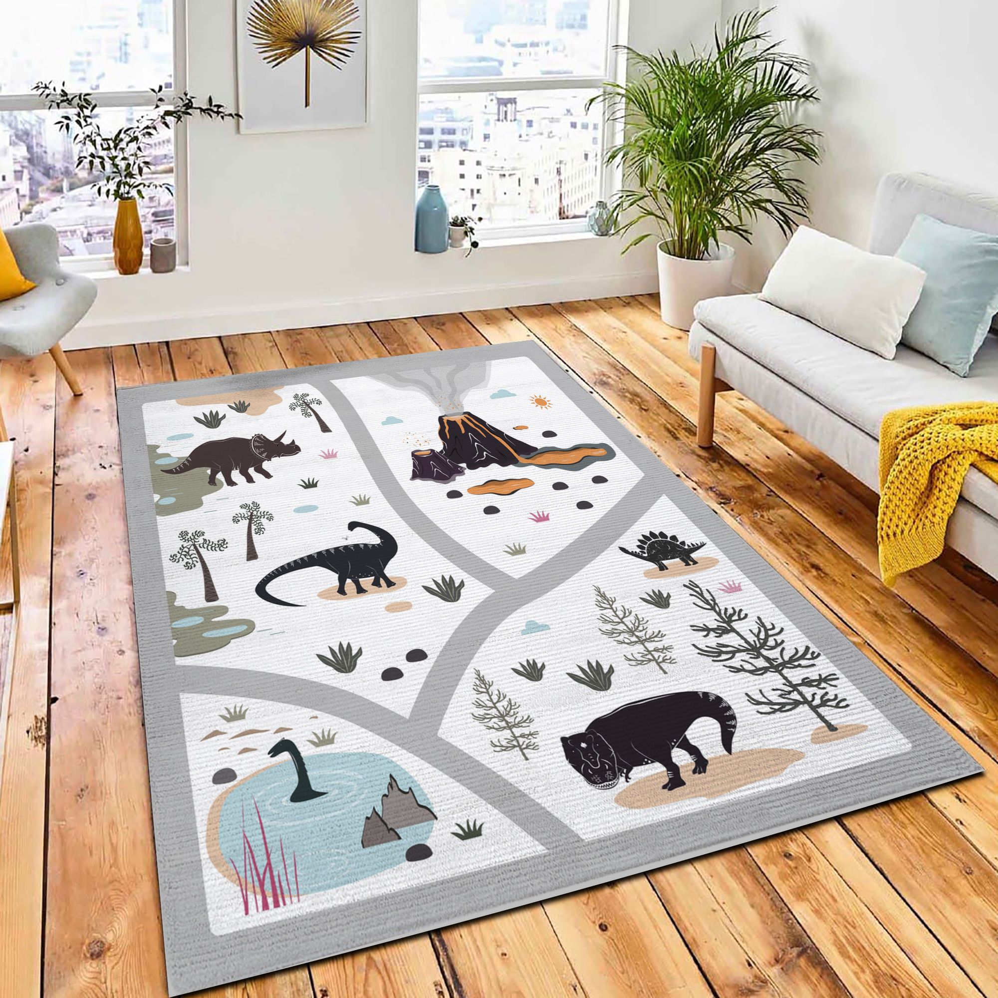 Cartoon Square Kids Road Playmat Rug Carpet Kids Rug Home Decor Cartoon Square Kids Road Playmat Rug Carpet Kids Rug Home Decor
