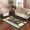 Cassette Mix Tape Gold Living Room Carpet Rugs Area Rug For Living Room Bedroom Rug Home Decor