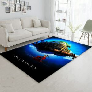 Castle In The Sky Area Rug Movie Rug Us Gift Decor Area Rug For Living Room Bedroom Rug Home Decor