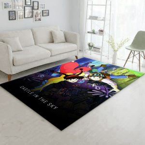Castle In The Sky Rug Movie Rug Home Decor Area Rug For Living Room Bedroom Rug Home Decor