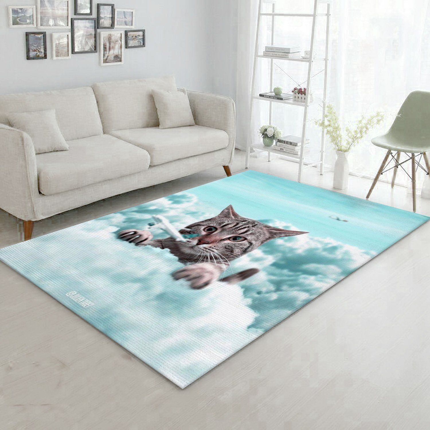 Cat Area Rug Bedroom Rug Us Gift Decor Cat Area Rug Bedroom Rug Us Gift Decor