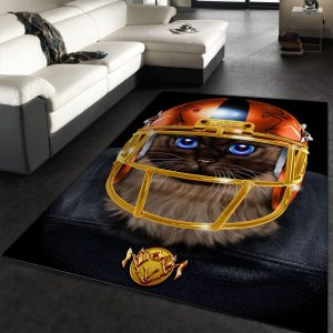 Cat Football Player Area Rug Carpet Kitchen Rug Home Decor Area Rug For Living Room Bedroom Rug Home Decor