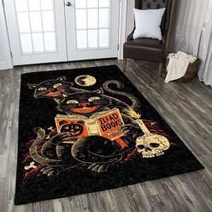 Cat Halloween Rug The Us Decor