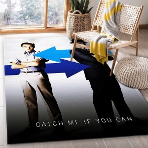 Catch Me If You Can Rug Movie Rug Christmas Gift Decor Area Rug For Living Room Bedroom Rug Home Decor