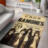 Cbgb Ramones Poster Area Rug Rugs For Living Room Rug Home Decor Area Rug For Living Room Bedroom Rug Home Decor