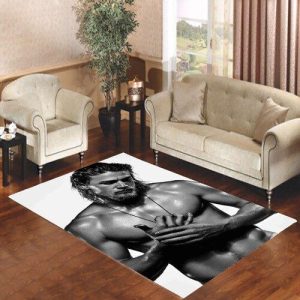 Charlie Hunnam B W Shirtless Living Room Carpet Rugs Area Rug For Living Room Bedroom Rug Home Decor