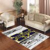 Cheap Michigan Wolverines Paint Peeling Plus Living Room Carpet Rugs Area Rug For Living Room Bedroom Rug Home Decor