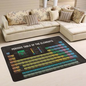 Chemical Periodic Table Cl250711Md Rug Carpet Area Rug For Living Room Bedroom Rug Home Decor