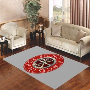 Chi Rho Monogram Living Room Carpet Rugs Area Rug For Living Room Bedroom Rug Home Decor