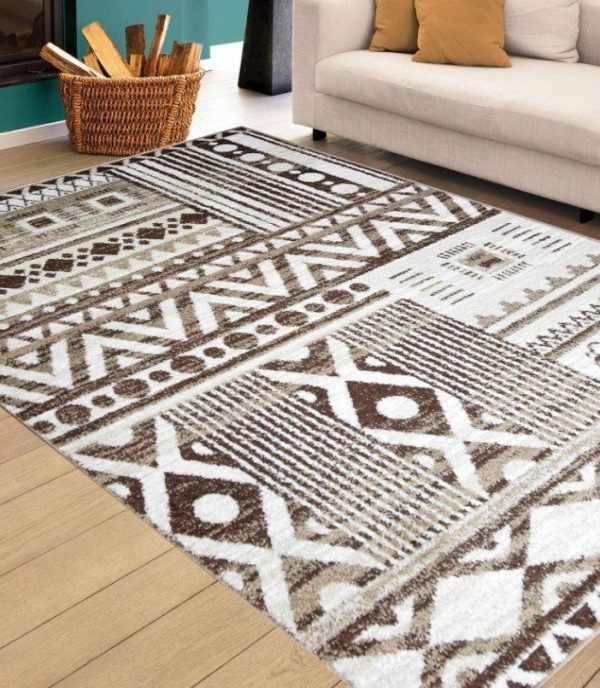 Chicago Beige Pattern Clt1610042A Rug Carpet Area Rug For Living Room Bedroom Rug Home Decor