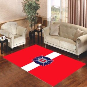Chicago Fire Logo Stripe Living Room Carpet Rugs Area Rug For Living Room Bedroom Rug Home Decor