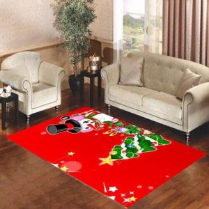 Chirstmas Snowman 2 Living Room Carpet Rugs Area Rug For Living Room Bedroom Rug Home Decor