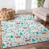 Christmas Reindeer Dn1810060R Rug Carpet Area Rug For Living Room Bedroom Rug Home Decor