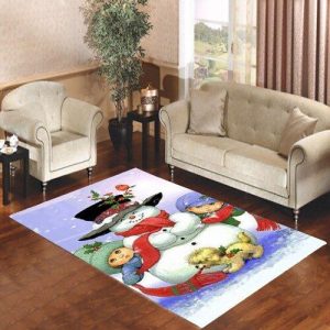 Christmas Snowman Living Room Carpet Rugs Area Rug For Living Room Bedroom Rug Home Decor