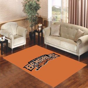Cincinnati Bengals Orange Living Room Carpet Rugs Area Rug For Living Room Bedroom Rug Home Decor