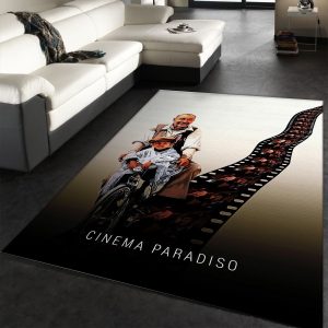 Cinema Paradiso Area Rug Movie Rug Family Gift Decor Area Rug For Living Room Bedroom Rug Home Decor