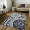 Circle Pattern Grey Clt1610047A Rug Carpet Area Rug For Living Room Bedroom Rug Home Decor