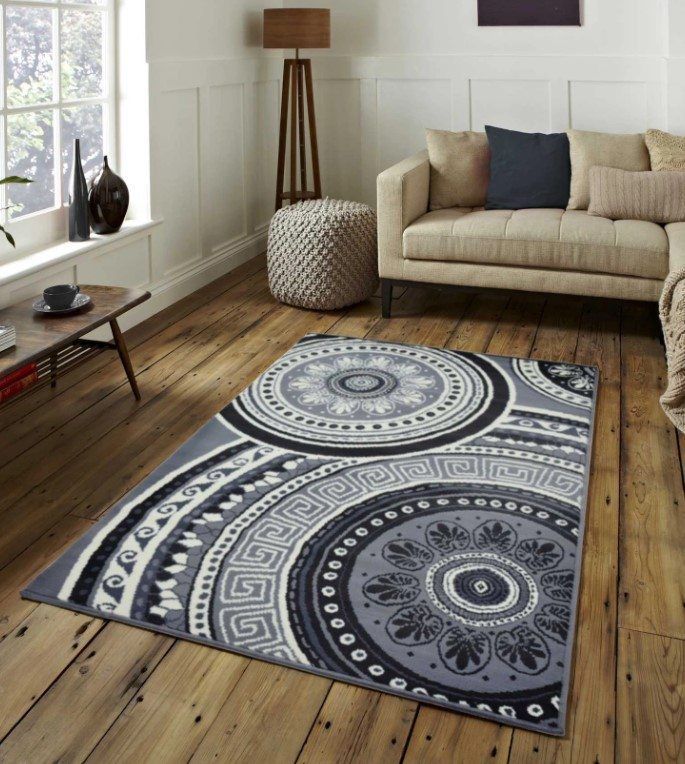 Circle Pattern Grey Clt1610047A Rug Carpet Area Rug For Living Room Bedroom Rug Home Decor Circle Pattern Grey Clt1610047A Rug Carpet Area Rug For Living Room Bedroom Rug Home Decor