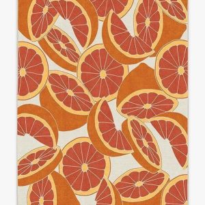 Citrus Blood Orange Cl230955Mdr Rug Carpet Area Rug For Living Room Bedroom Rug Home Decor