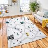 City Map Pattern Roads Cars Carpet Rug Kids Rug Home Decor