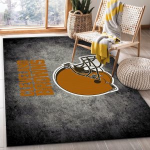 Cleveland Browns Rug Football Rug Floor Decor The Us Decor