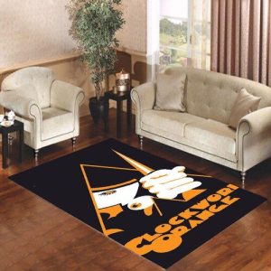 Clockwork Orange 3 Living Room Carpet Rugs Area Rug For Living Room Bedroom Rug Home Decor