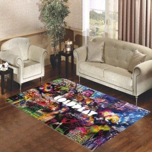Coldplay Mylo Xyloto Graffiti Living Room Carpet Rugs Area Rug For Living Room Bedroom Rug Home Decor