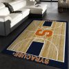 College Home Court Syracuse Basketball Team Logo Area Rug Bedroom Rug Home Us Decor