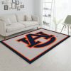 College Spirit Auburn Sport Area Rug Carpet Team Logo Family Gift Decor Area Rug For Living Room Bedroom Rug Home Decor