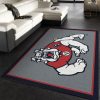 College Spirit Fresno State Sport Area Rug Team Logo Family Gift Decor Area Rug For Living Room Bedroom Rug Home Decor