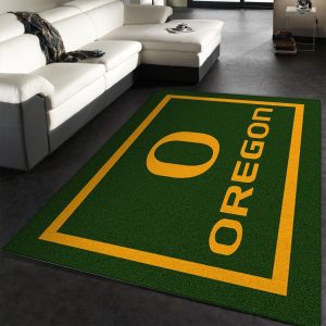 College Spirit Oregon Sport Area Rug For Christmas Team Logo Christmas Gift Us Decor