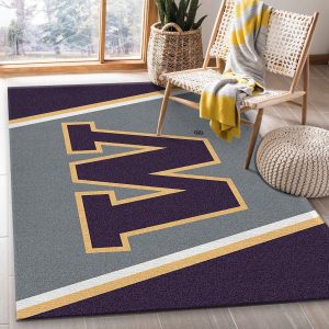 College Spirit Sport Area Rug For Christmas Team Logo Family Gift Decor Area Rug For Living Room Bedroom Rug Home Decor