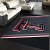 College Spirit Texas Tech Sport Area Rug Carpet Team Logo Family Gift Us Decor
