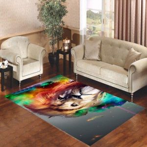 Colorful Lion Art Animal Living Room Carpet Rugs Area Rug For Living Room Bedroom Rug Home Decor