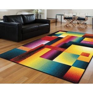Colorful Square Clp0810023Tm Rug Carpet Area Rug For Living Room Bedroom Rug Home Decor