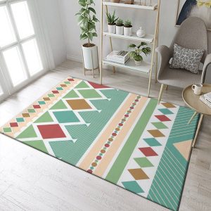 Colorful Tribal Pattern Area Rug Gift For Fans Christmas Gift Us Decor